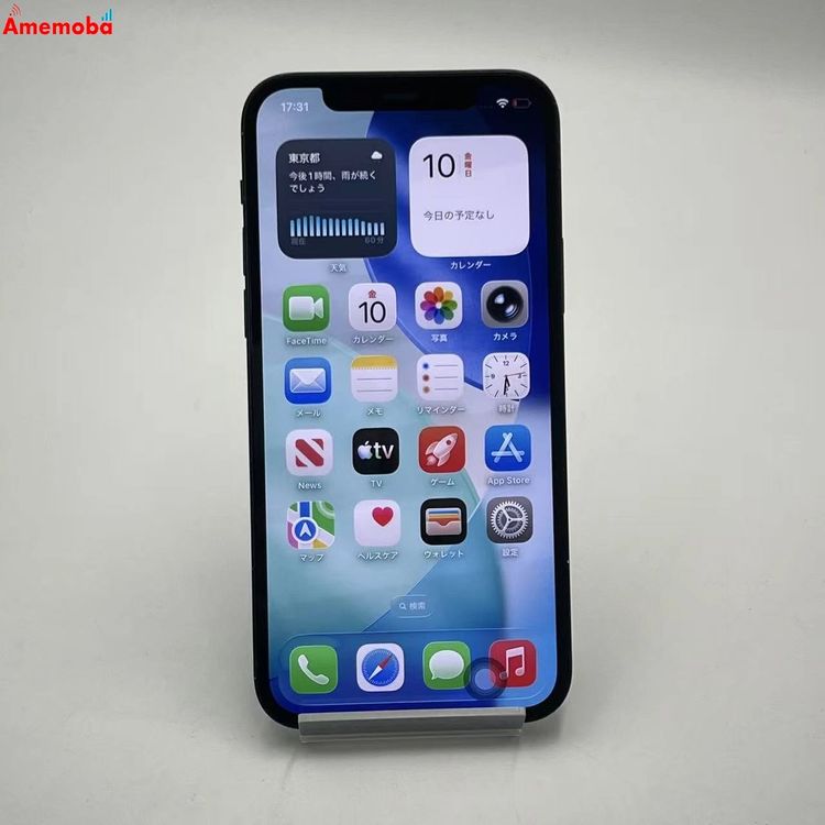 ��®ȯ��iPhone12 256GB �֥�å� MGJ03J/A AU��SIM�ե꡼