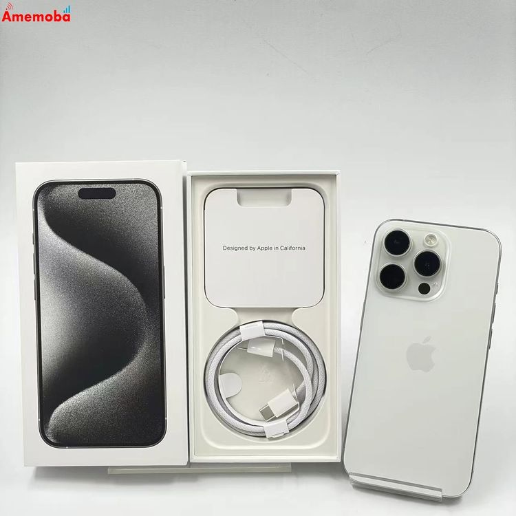 iPhone15 Pro 256GB �ۥ磻�ȥ����˥��� MTUD3J/A Apple��SIM�ե꡼