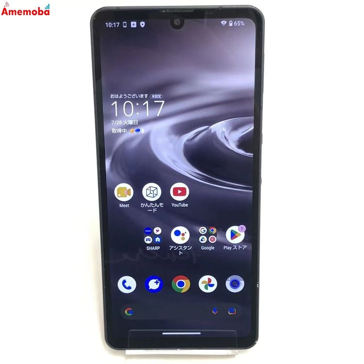 ��®ȯ��AQUOS sense6s 4GB/64GB �֥�å� SHG07 AU��SIM�ե꡼