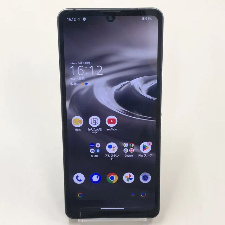 ��®ȯ��AQUOS sense6s 4GB/64GB �֥�å� SHG07 AU��SIM�ե꡼