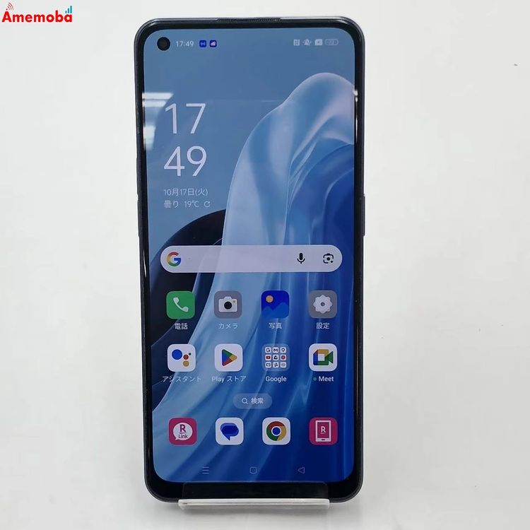 OPPO Reno7 A 128GB �������꡼�֥�å� CPH2353 ��ŷ��Х�����SIM�ե꡼