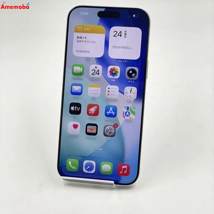 iPhone16 Pro Max 256GB �ۥ磻�ȥ����˥��� MYWH3J/A AU��SIM�ե�