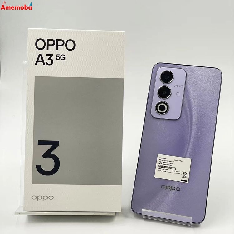 OPPO A3 5G 商品一覧｜ムスビー【中古スマホ・中古タブレット専門の