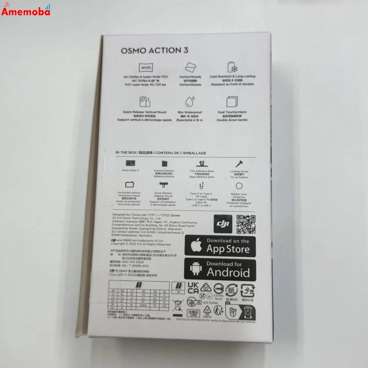 DJI Osmo Action 3 Standard Combo �֥�å��� AC002 ����