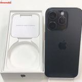 iPhone15 Pro 256GB ブラックチタニウム MTUC3J/A Apple版SIMフリー