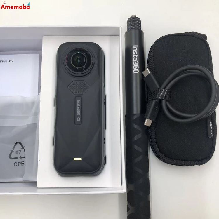 Insta360 X5 8K 360 Action Cam �֥�å� CINSAAHA-X501 ��