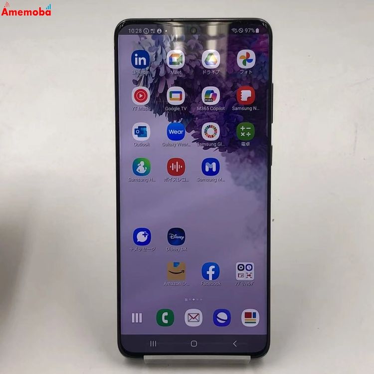 Galaxy S20+ 5G 128GB �����ߥå� ���졼 SC-52A docomo��SIM�ե�