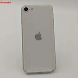爆速発送iPhoneSE 第3世代 64GB ホワイト 3K433J/A AU版SIMフリー 美品