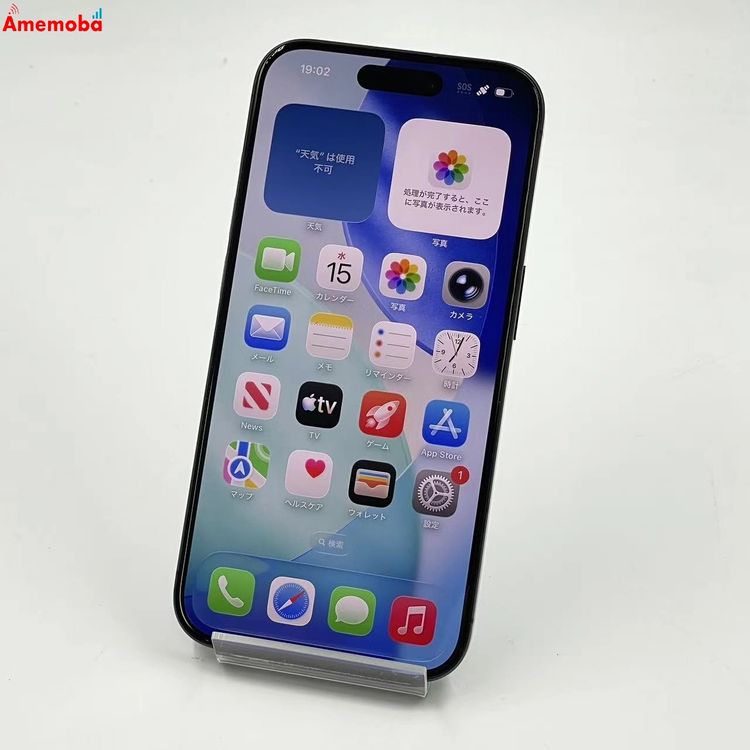 iPhone15 Pro 128GB �֥�å������˥��� MTU73J/A Apple��SIM�ե꡼