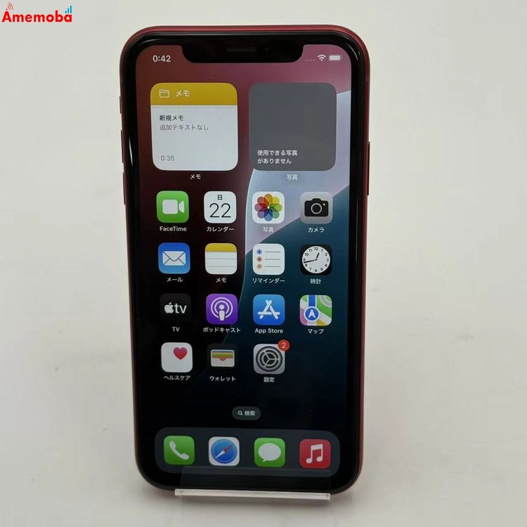 iPhoneXR 64GB Product Red MT062J/A SoftBank��SIM�ե꡼