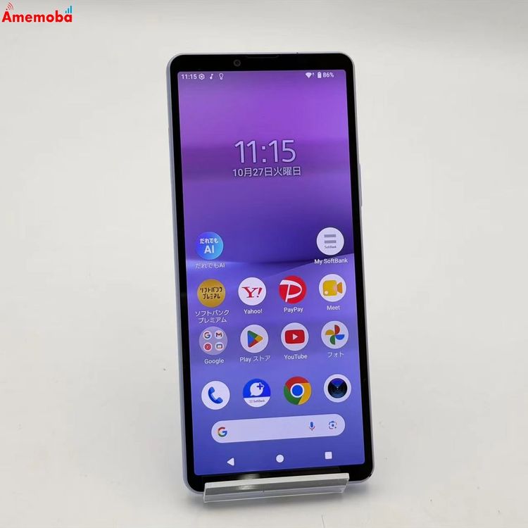 Xperia 10 V 6GB/128GB ��٥���� A302SO SoftBank��SIM�ե꡼