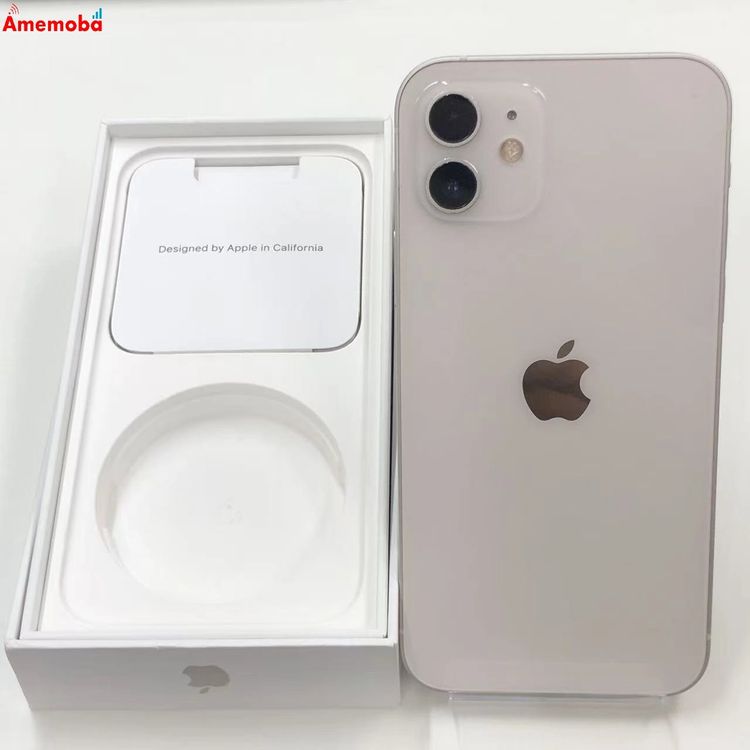 ��®ȯ��iPhone12 64GB �ۥ磻�� MGHP3J/A docomo��SIM�ե꡼ ����