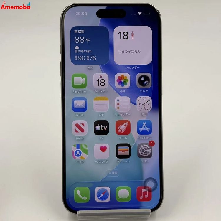 ��®ȯ��iPhone15 Pro 128GB �ʥ���������˥��� MTU93J/A SIM�ե꡼