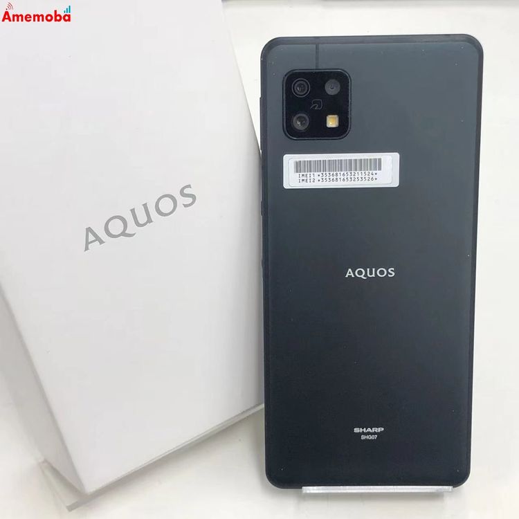 ��®ȯ��AQUOS sense6s 4GB/64GB �֥�å� SHG07 AU��SIM�ե꡼