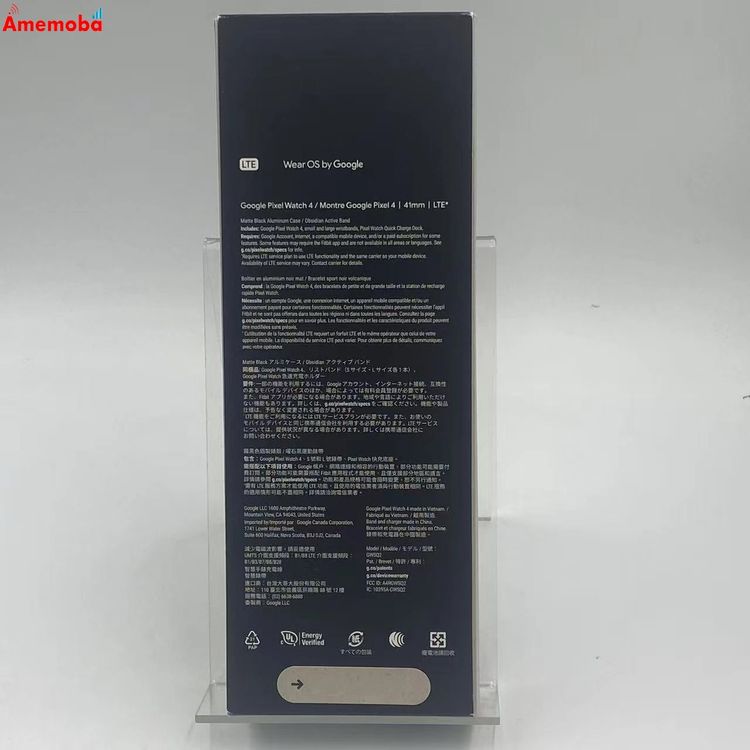 Google Pixel Watch 4 41mm LTE��ǥ� 32GB Matte Black