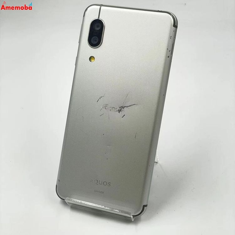 AQUOS sense3 64GB ����С��ۥ磻�� SH-02M docomo��SIM�ե꡼
