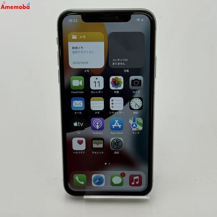 ��®ȯ��iPhoneX 64GB ����С� MQAY2J/A AU��SIM�ե꡼ �������