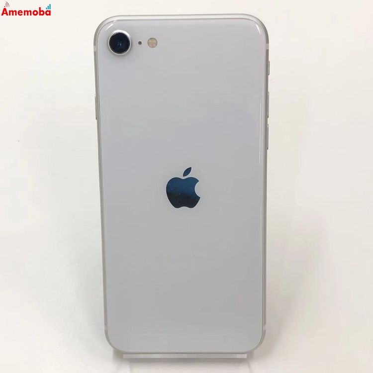 ��®ȯ��iPhoneSE ��2���� 128GB �ۥ磻�� MHGU3J/A AU��SIM�ե꡼ ����