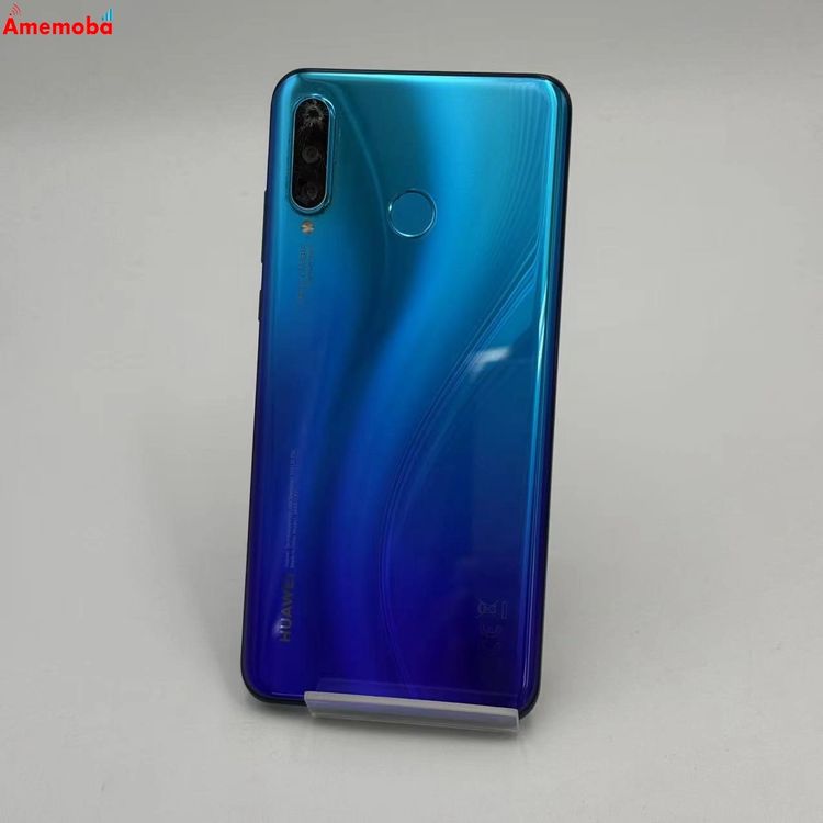 HUAWEI P30 lite 64GB �ԡ����å��֥롼 MAR-LX2J SoftBank��SI