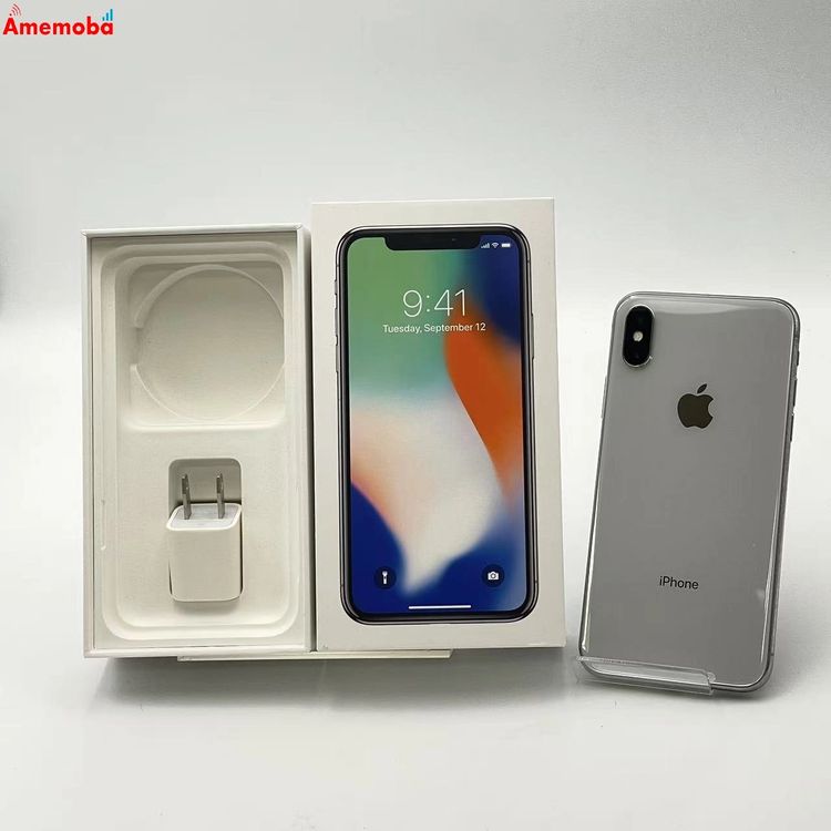 ®ȯiPhoneX 256GB С MQC22J/A AUSIMե꡼