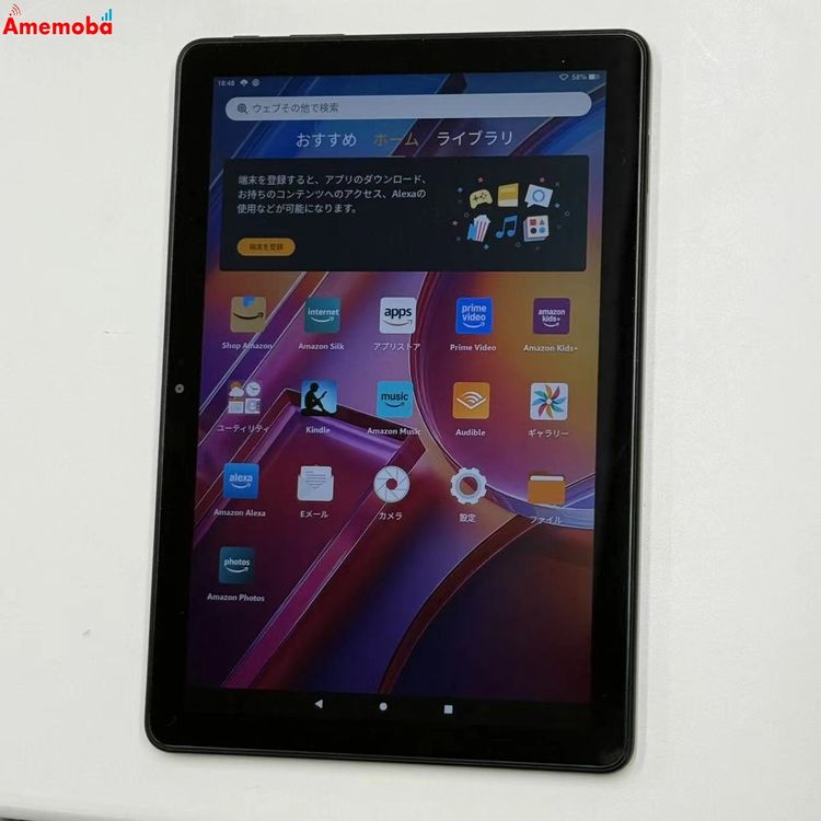 Amazon Fire HD 10 ��13���� 32GB �֥�å� TG425K SIM�ե꡼