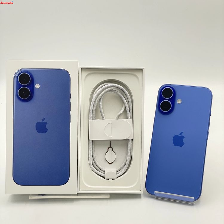 ��®ȯ��iPhone16 256GB ����ȥ�ޥ�� MYE03J/A Apple��SIM�ե꡼