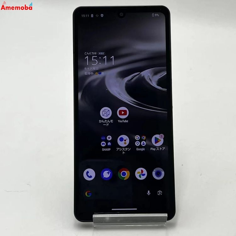 ��®ȯ��AQUOS sense6s 4GB/64GB �֥�å� SHG07 AU��SIM�ե꡼