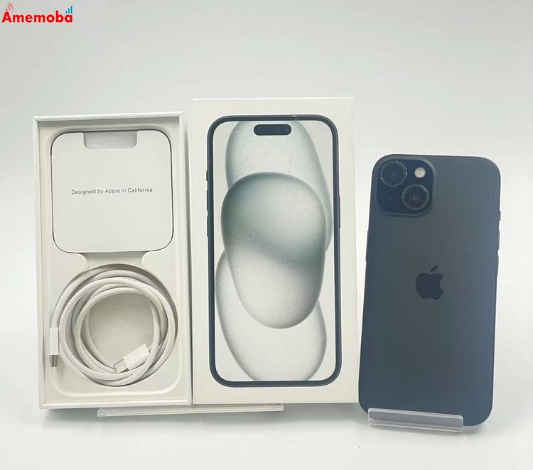 ��®ȯ��iPhone15 128GB �֥�å� MTMH3J/A AU��SIM�ե꡼