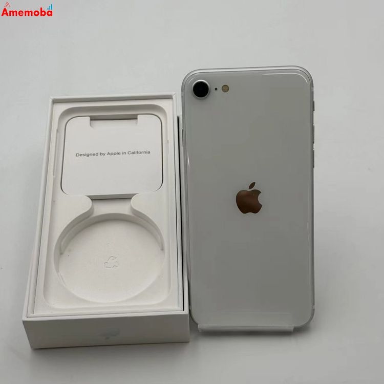iPhoneSE ��2���� 128GB �ۥ磻�� MHGU3J/A SoftBank��SIM�ե꡼