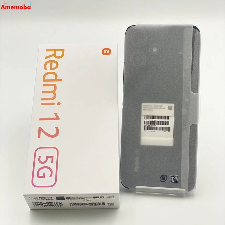 Xiaomi Redmi 12 5G 4GB/128GB ߥåɥʥȥ֥å XIG03 UQmo