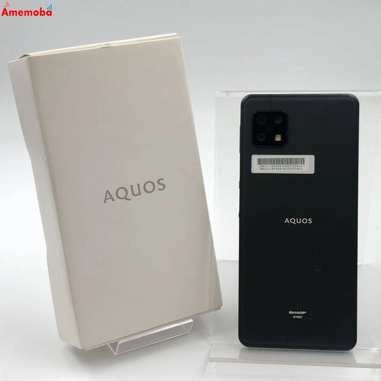 ��®ȯ��AQUOS sense6s 4GB/64GB �֥�å� SHG07 AU��SIM�ե꡼