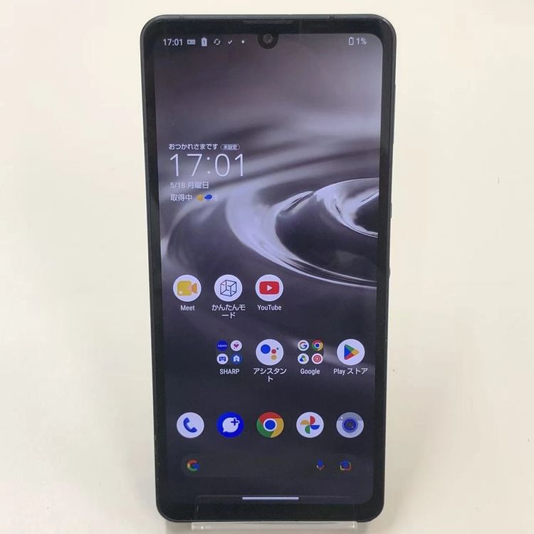 ��®ȯ��AQUOS sense6s 4GB/64GB �֥�å� SHG07 AU��SIM�ե꡼