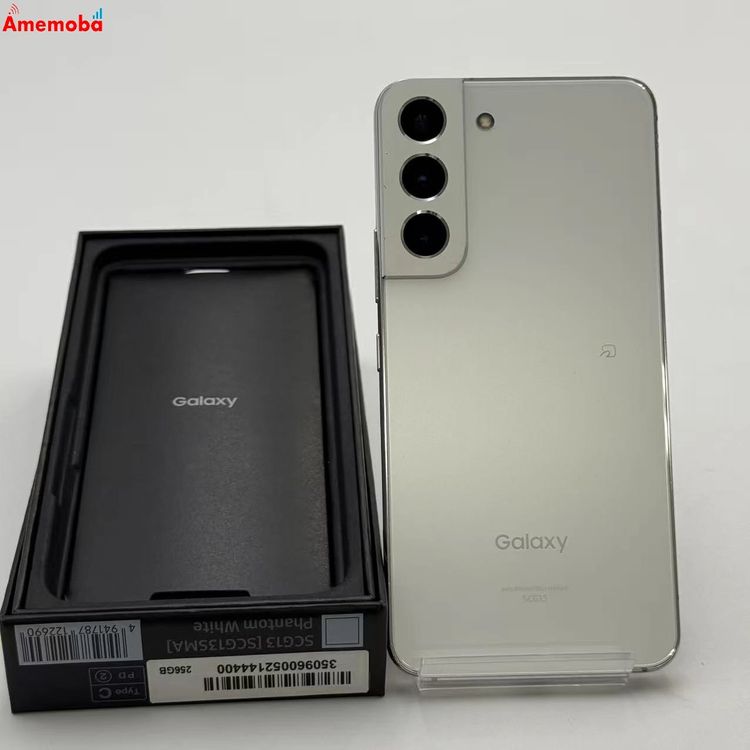 ��®ȯ��Galaxy S22 8GB/256GB �ե���ȥ�ۥ磻�� SCG13 AU��SIM�ե꡼