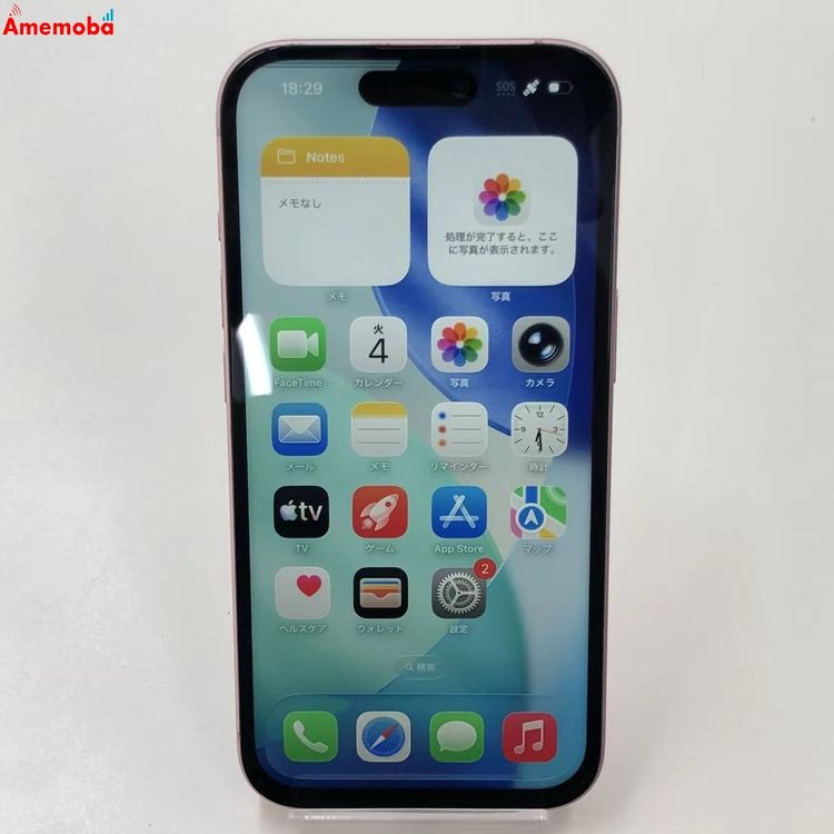 ��®ȯ��iPhone15 128GB �ԥ� MTMJ3J/A AU��SIM�ե꡼ �������