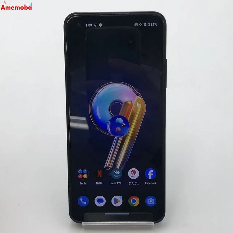 Zenfone 9 8GB 128GB �ߥåɥʥ��ȥ֥�å� AI2202 SIM�ե꡼ ����