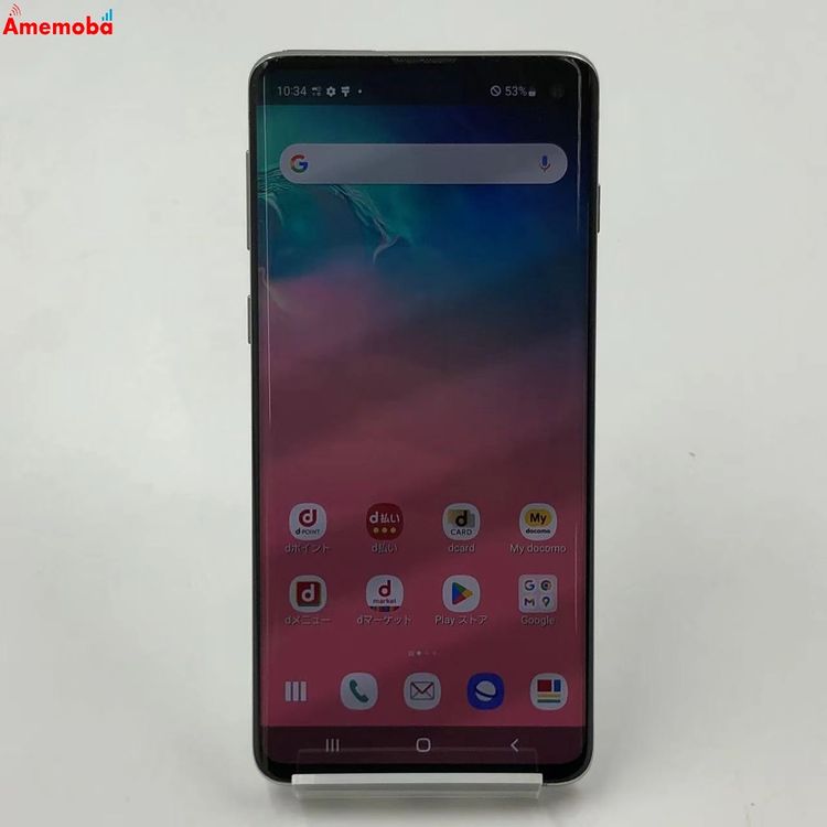 ��®ȯ��Galaxy S10 128GB �ץꥺ��֥롼 SC-03L docomo��SIM�ե꡼