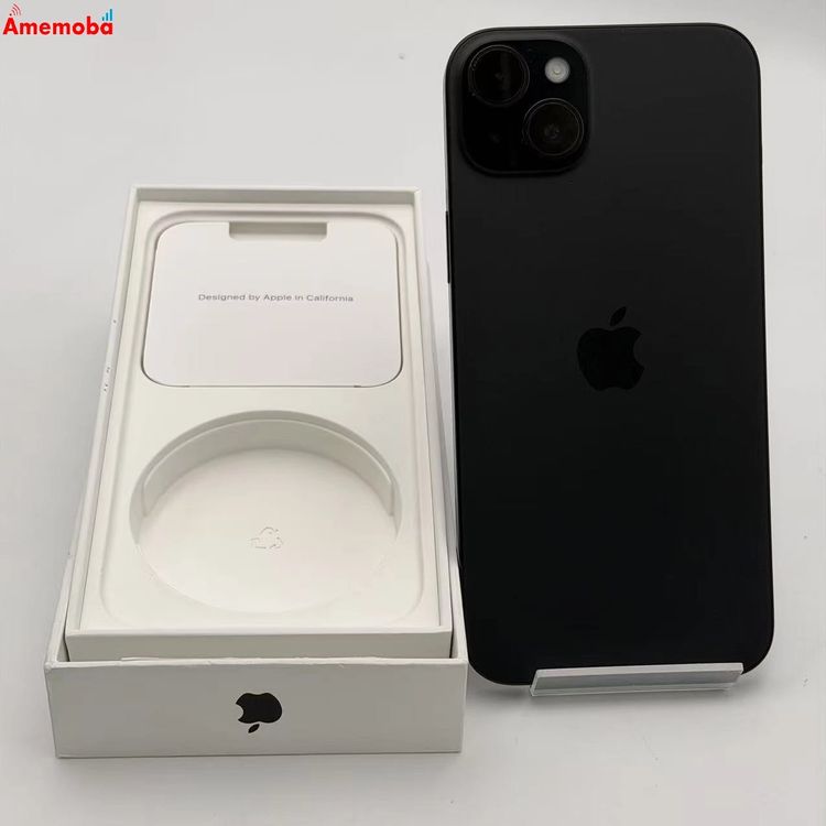 ��®ȯ��iPhone15 Plus 128GB �֥�å� MU083J/A Apple��SIM�ե꡼