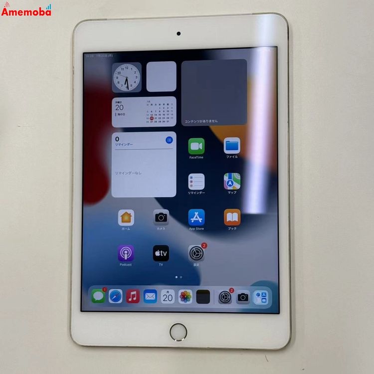 iPad mini ��4���� 128GB ������� MK782J/A docomo��SIM�ե꡼