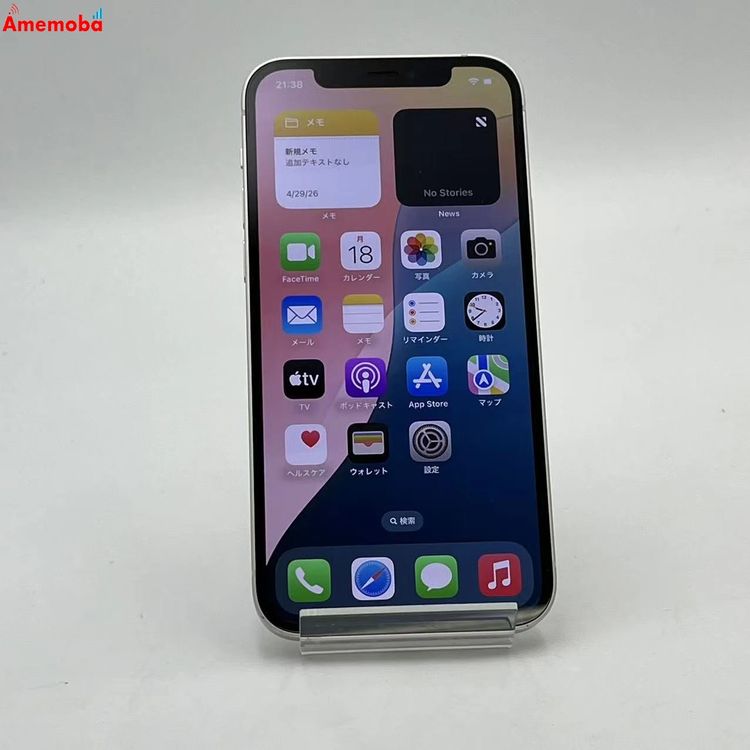 iPhone12 128GB �ۥ磻�� MGHV3J/A SoftBank��SIM�ե꡼ ��������