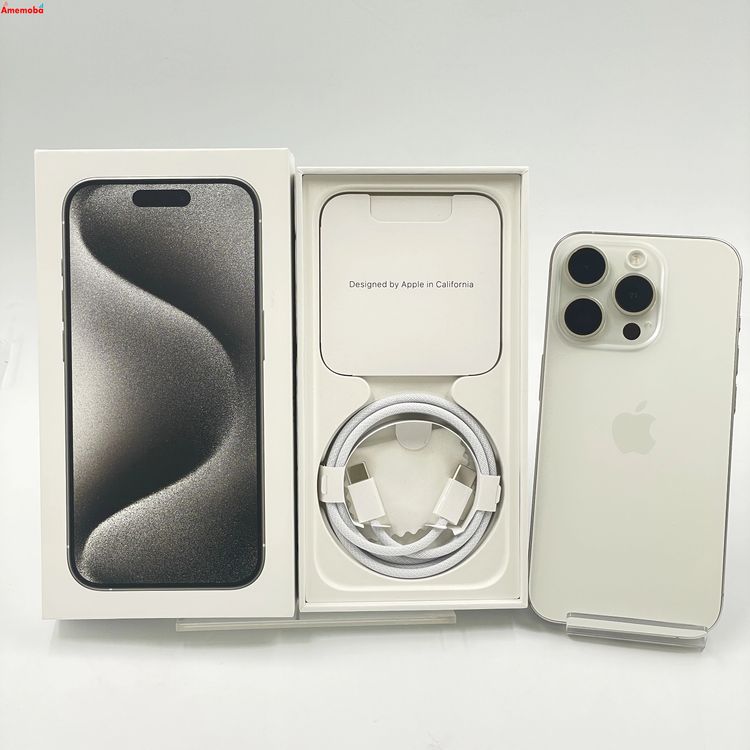 iPhone15 Pro 256GB �ۥ磻�ȥ����˥��� MTUD3J/A Apple��SIM�ե꡼