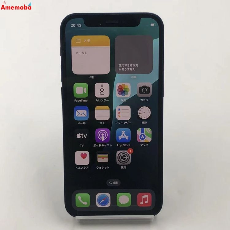 ��®ȯ��iPhone12 mini 64GB �֥롼 MGAP3J/A AU��SIM�ե꡼ ��������