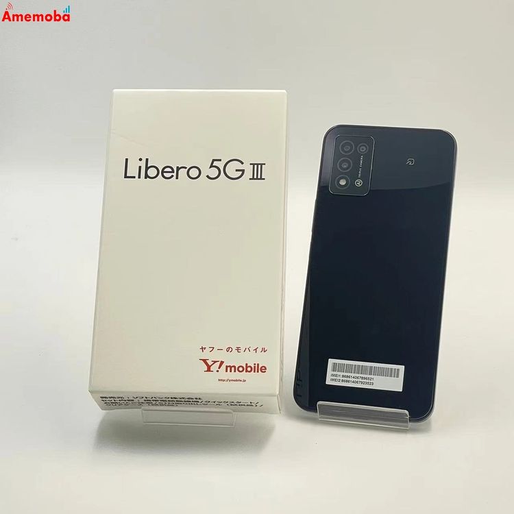 Libero 5G III 64GB ֥å A202ZT Y!mobileSIMե꡼ 
