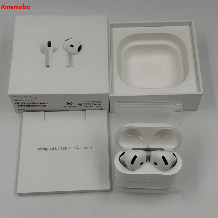 ��®ȯ��AirPods ��4���� - �ۥ磻�� MXP63J/A   ������