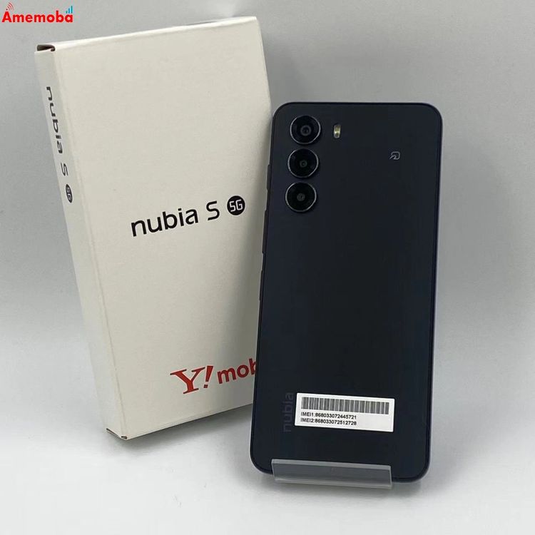 nubia S 5G 本体（ブラック）新品・未使用 nubia（スマホ） nubia S 5G 6.7インチ メモリー4GB ストレージ