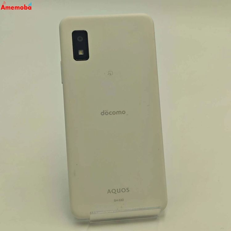 ��®ȯ��AQUOS wish3 4GB/64GB �ۥ磻�� SH-53D docomo��SIM�ե꡼