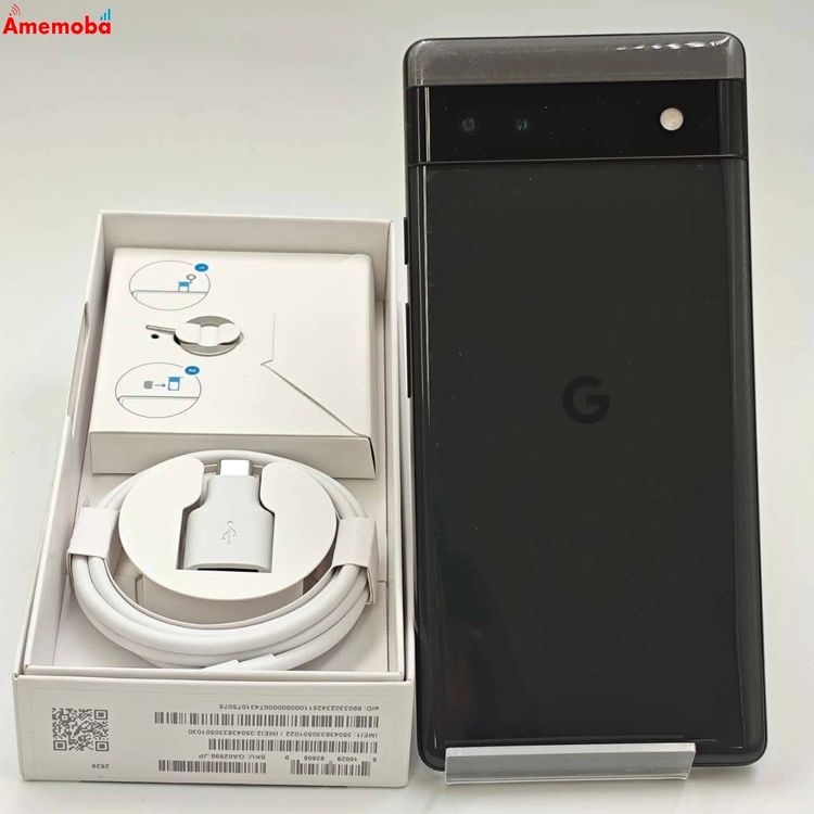 Google Pixel 6a 128GB Charcoal GB17L SoftBankSIM