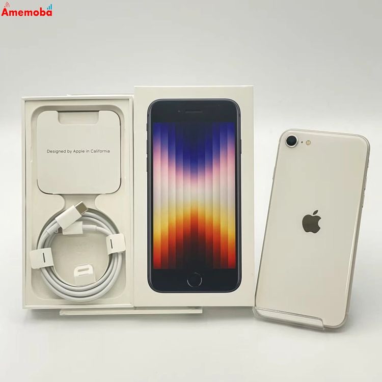 iPhoneSE 3 128GB 饤 MMYG3J/A AppleSIMե꡼