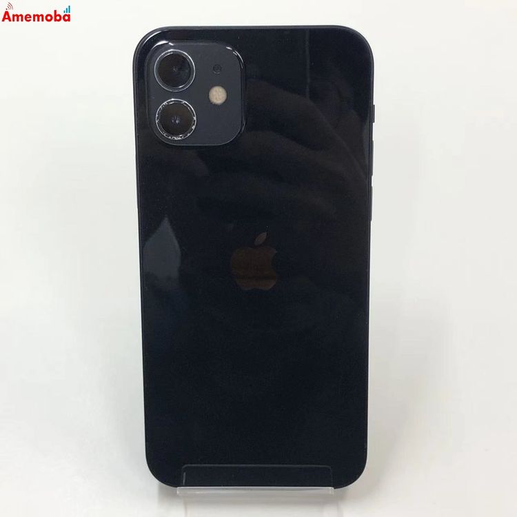 ��®ȯ��iPhone12 64GB �֥�å� MGHN3J/A AU��SIM�ե꡼