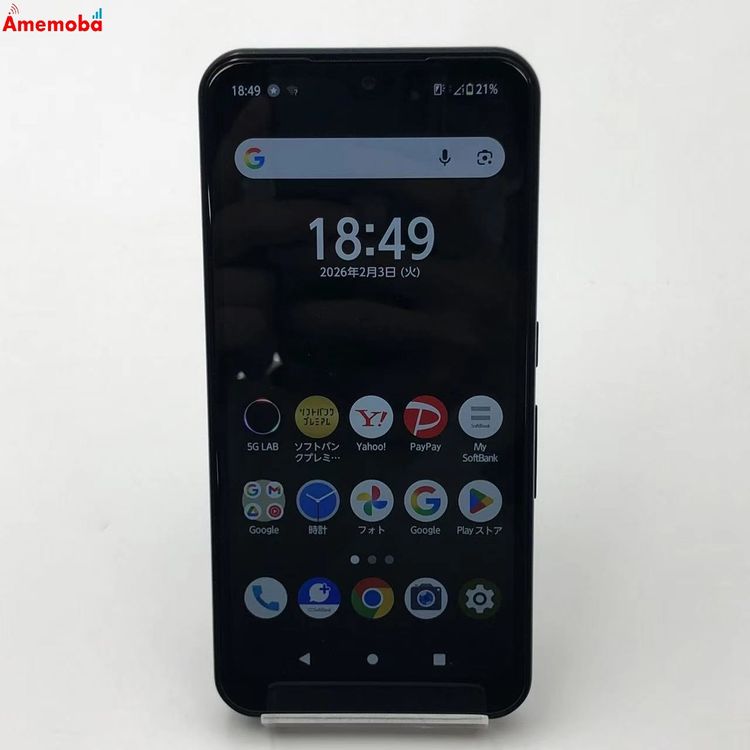 ��®ȯ��arrows We 64GB �֥�å� A101FC SoftBank��SIM�ե꡼ ����