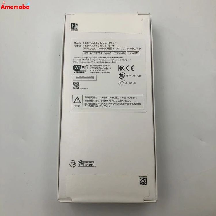 Galaxy A25 5G 4GB 64GB �֥�å� SC-53F docomo��SIM�ե꡼ ̤